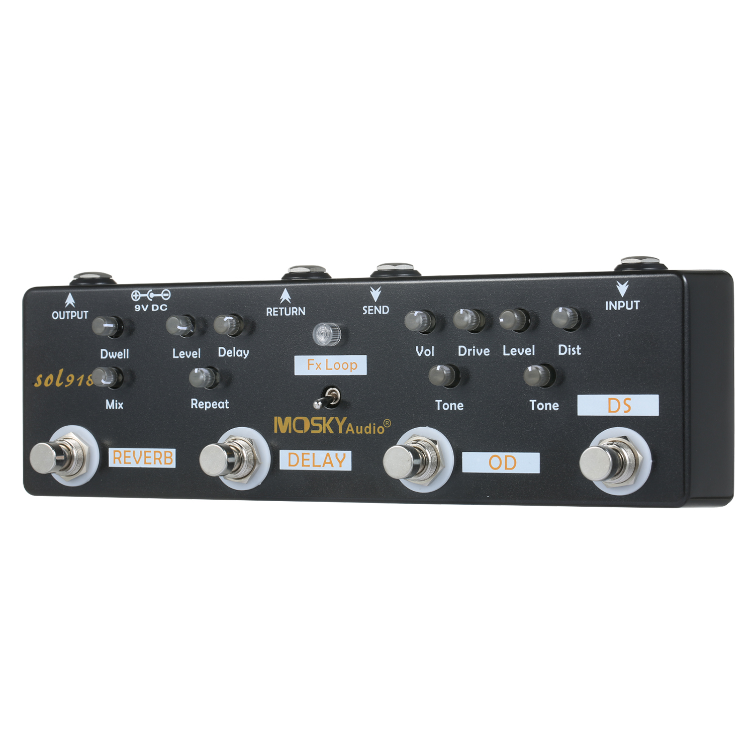 SOL918 Multi-Effects Pedal 五合一效果器